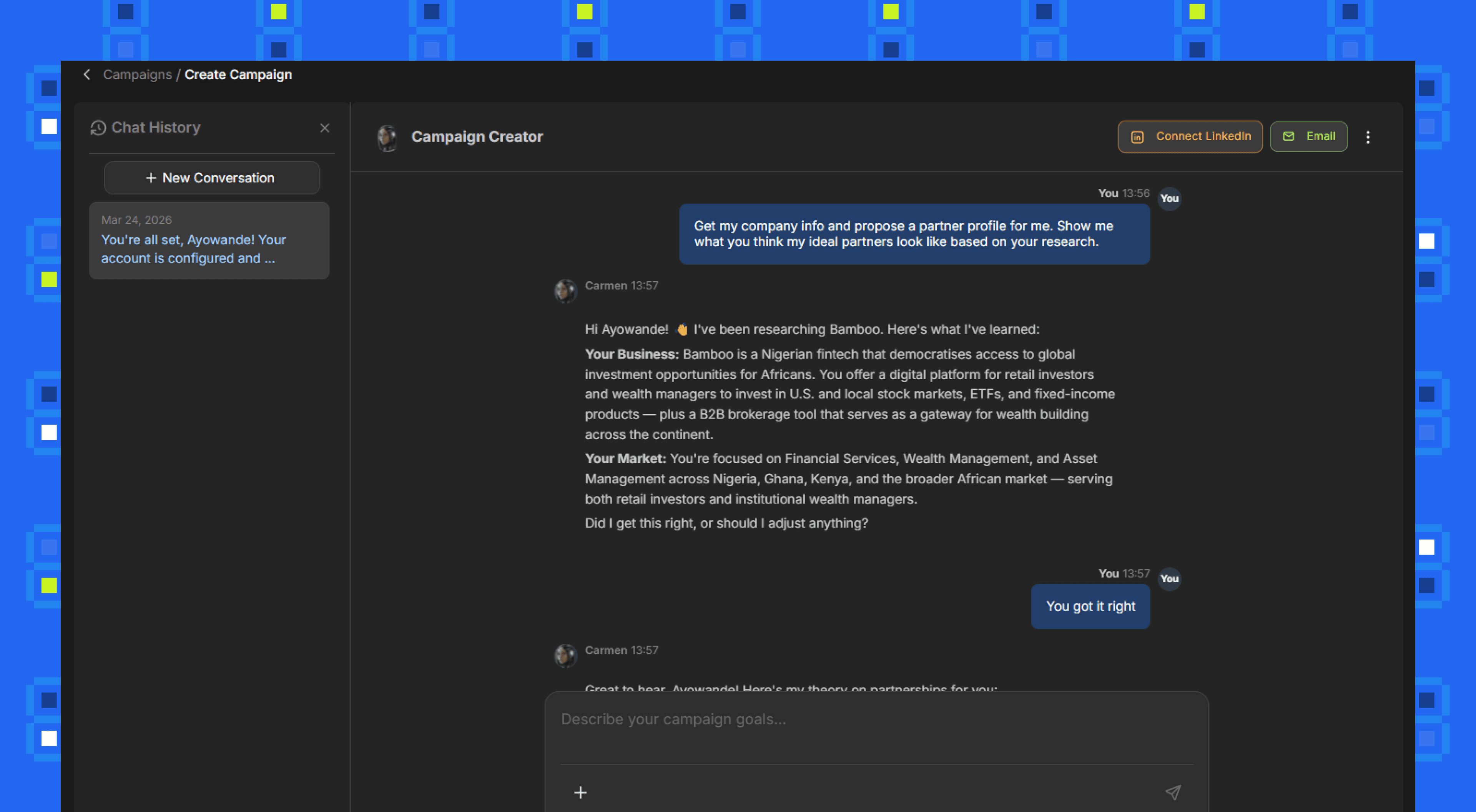 Smarter Campaign Agent